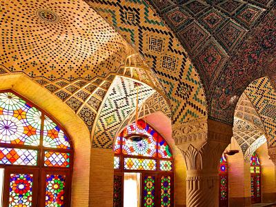 Iran staat bekend om haar mozaieken.
