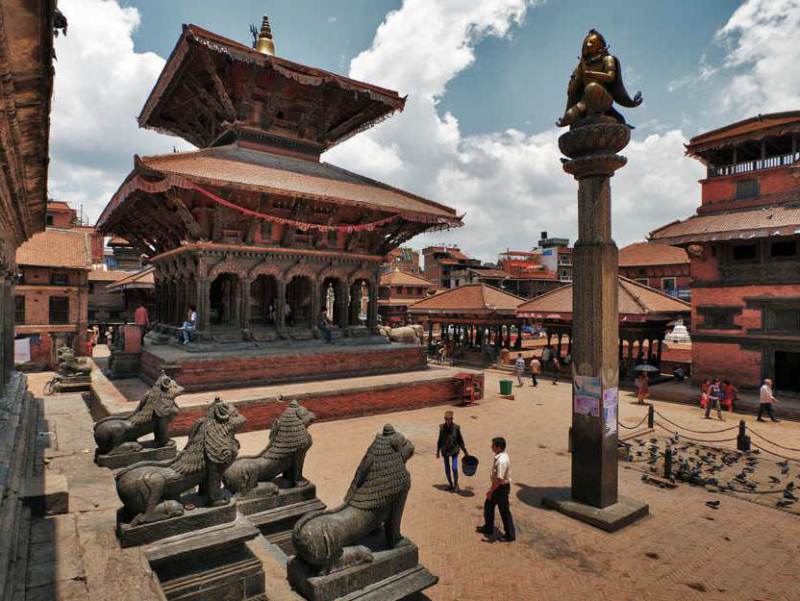 Het Durbar Square is zeer bekend in Nepal en ook een van de bestemming van uw vakantie